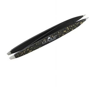 Farrah Brushes Dual Sided Tweezers in Purple